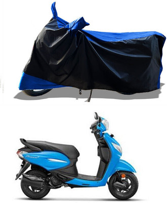 DeepShakshi AUTOMOTIVE Waterproof Two Wheeler Cover for Hero(Pleasure Plus, Blue)