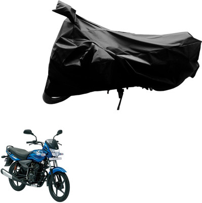 Mdstar Waterproof Two Wheeler Cover for Bajaj(Sunny, Black)