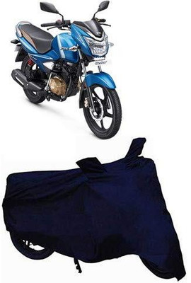 KEDIT Two Wheeler Cover for TVS(Victor, Blue)