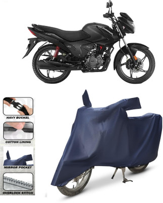HWSXQAE Waterproof Two Wheeler Cover for Hero(Blue)