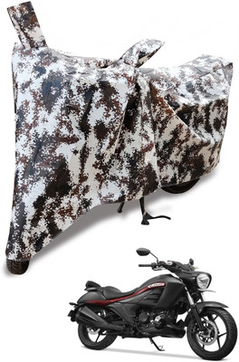 Auto Hub Waterproof Two Wheeler Cover for Suzuki(Intruder 250, Multicolor)