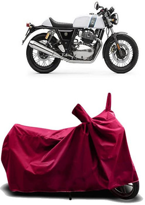 AASHTIK AMRT Two Wheeler Cover for Royal Enfield(Continental GT 650, Maroon)