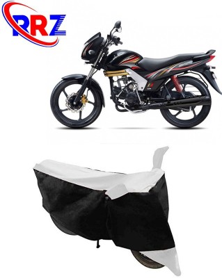 RRZ Waterproof Two Wheeler Cover for Mahindra(Centuro XT, Black, White)