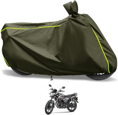 Euro Care Waterproof Two Wheeler Cover for Honda(CB Shine, Green)