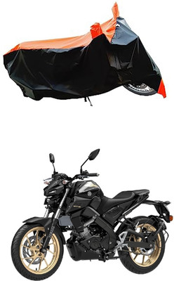 VESMEI Two Wheeler Cover for Yamaha(MT 15 New BS6, Orange)