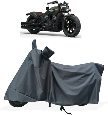 Tricway Two Wheeler Cover for Indian(Scout, Grey)