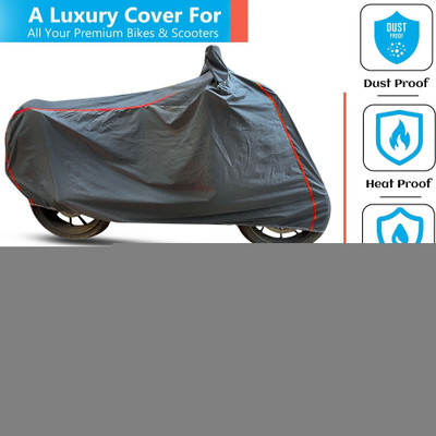FAMEXON Waterproof Two Wheeler Cover for Hero Electric(Electric Flash, Grey)
