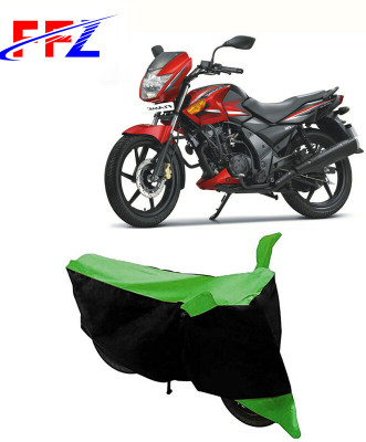 FFZ Two Wheeler Cover for TVS(Flame SR125, Black, Green)