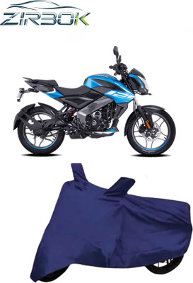 ZIRBOK Waterproof Two Wheeler Cover for Bajaj(Pulsar NS125 BS6, Blue)