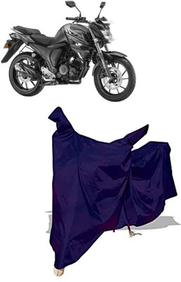 Amexride Two Wheeler Cover for Yamaha(FZ S FI (V 2.0) BS6, Blue)