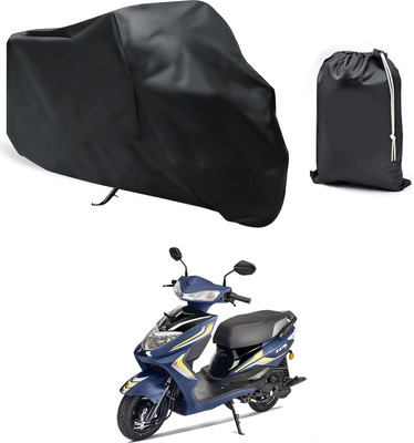 CODOKI Waterproof Two Wheeler Cover for Ampere(Zeal, Black)