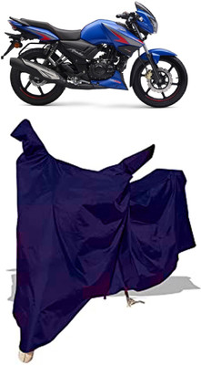 Amexride Two Wheeler Cover for TVS(Apache RTR 160, Blue)