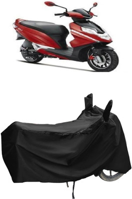 Autoprime Two Wheeler Cover for Hero(Dare BS6, Black)