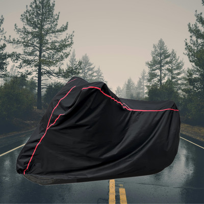 AutoGalaxy Waterproof Two Wheeler Cover for Honda(Livo, Red, Black)