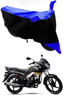 Genipap Two Wheeler Cover for Mahindra(Centuro, Blue, Black)