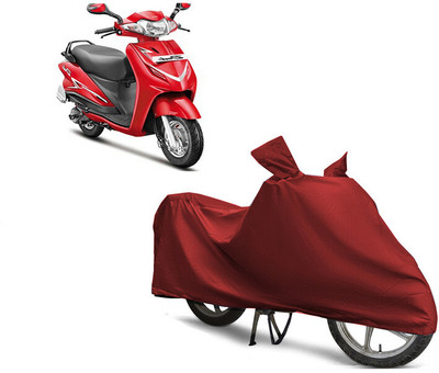 EGAL Waterproof Two Wheeler Cover for Hero(Duet LX 110CC, Maroon)