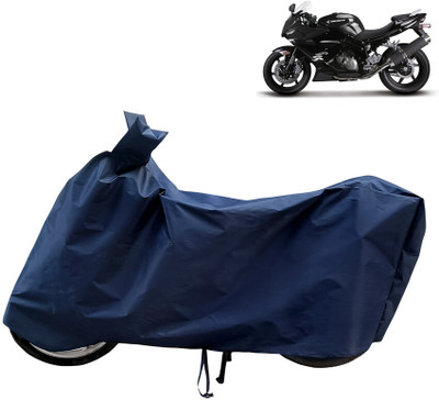 Horseyaart Waterproof Two Wheeler Cover for Hyosung(GT250R, Blue)