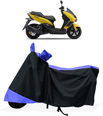 Tricway Two Wheeler Cover for Yamaha(Majesty S 155 maxi, Multicolor)