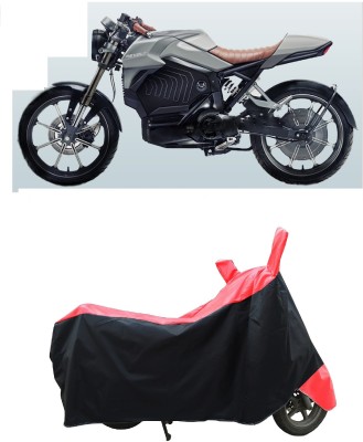 Coxtor Two Wheeler Cover for Revolt(RV Cafe Racer, Red)