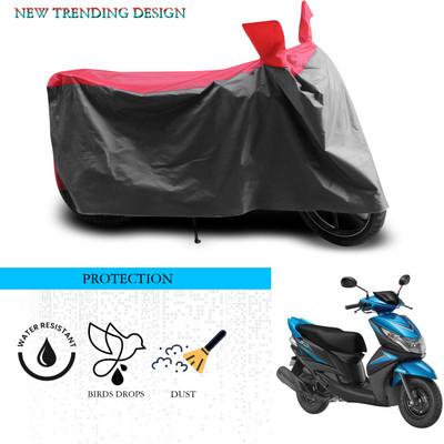 ANTHUB Waterproof Two Wheeler Cover for Yamaha(Ray Z, Grey, Red)