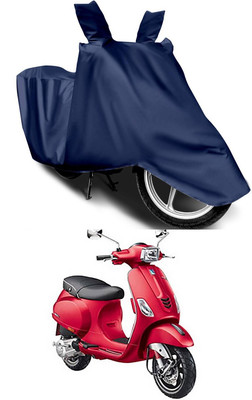 Mdstar Waterproof Two Wheeler Cover for Piaggio(Vespa SXL 125, Blue)
