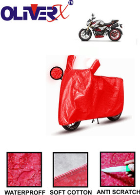 AUTOCAD Waterproof Two Wheeler Cover for Hero(XF3R, Red)