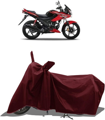 KEDIT Two Wheeler Cover for Honda(CBF, Maroon)