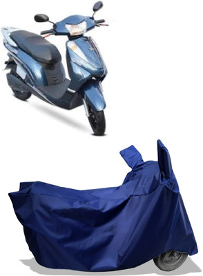 Amexride Two Wheeler Cover for Avon(E Scoot, Blue)