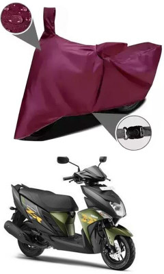 KEDIT Two Wheeler Cover for Yamaha(Ray ZR BS6, Maroon)