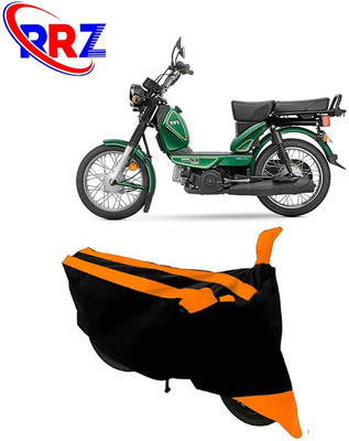 RRZ Waterproof Two Wheeler Cover for TVS(XL 883, Black, Orange)