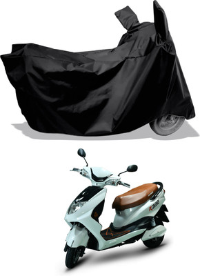 Amexride Two Wheeler Cover for Okinawa(Raise BS6, Black)