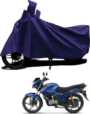 AASHTIK MART Waterproof Two Wheeler Cover for Hero(Glamour, Blue)