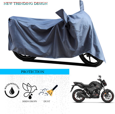 GOSHIV-car and bike accessories Waterproof Two Wheeler Cover for Hero(CBZ Extreme, Grey)