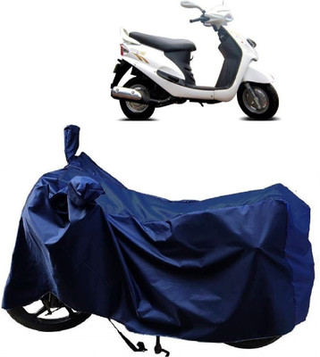 MMSSTAR Waterproof Two Wheeler Cover for Mahindra(Rodeo UZO, Blue)