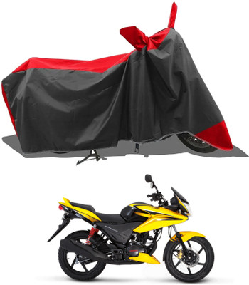 KEDIT Two Wheeler Cover for Honda(CBF Stunner, Red)