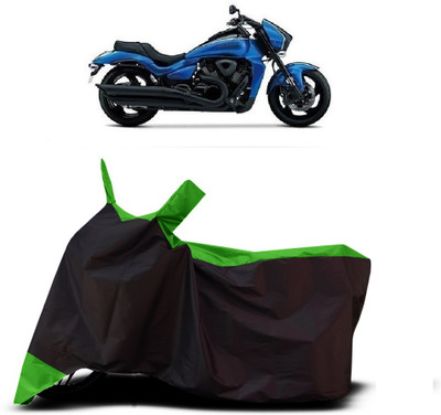 VESMEI Two Wheeler Cover for Suzuki(Intruder M800, Green)