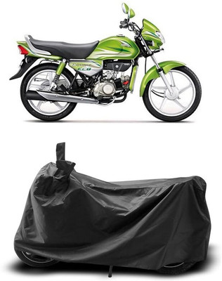 KEDIT Two Wheeler Cover for Hero(HF Deluxe Eco, Black)