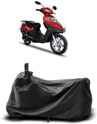 KEDIT Two Wheeler Cover for Hero(Electric Flash, Black)