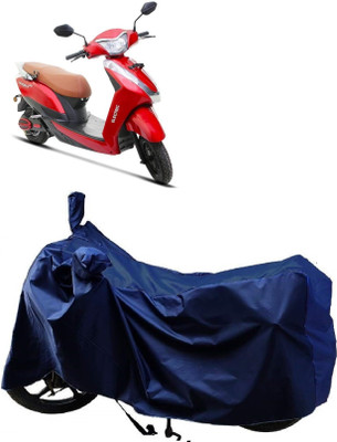 MMSSTAR Waterproof Two Wheeler Cover for Ampere(Magnus, Blue)