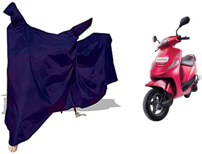 Amexride Two Wheeler Cover for Mahindra(Kine, Blue)