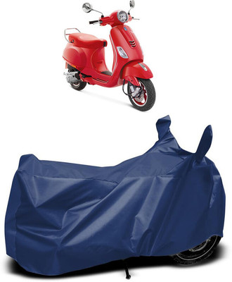 MADAFIYA Waterproof Two Wheeler Cover for Vespa(RED 125, Blue)