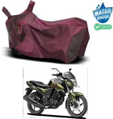 Ascension Waterproof Two Wheeler Cover for Yamaha(SZ-RR, Maroon)