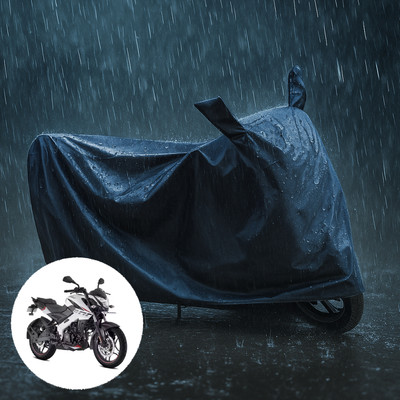 PAGORA Waterproof Two Wheeler Cover for Bajaj(Pulsar NS 200, Black)