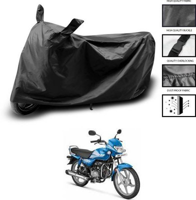 smwzxyu Waterproof Two Wheeler Cover for Hero(HF Deluxe, Black)