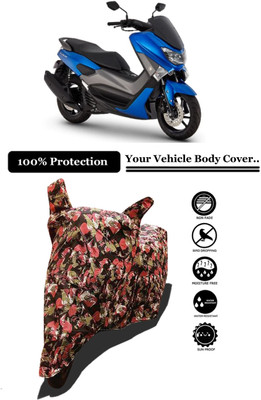 Amexride Two Wheeler Cover for Yamaha(NMax 155 BS6, Multicolor)