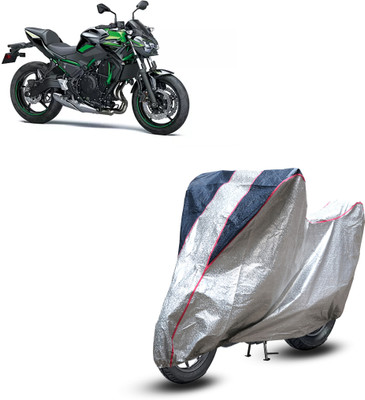 GGK RANTAL Waterproof Two Wheeler Cover for Kawasaki(Z650, Multicolor)
