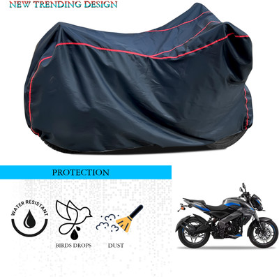 ANTHUB Waterproof Two Wheeler Cover for Bajaj(Pulsar 200NS FI, Black)