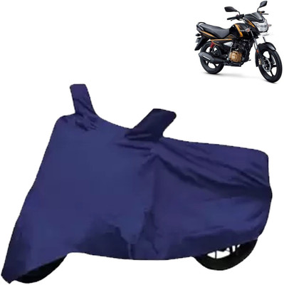 DeepShakshi AUTOMOTIVE Waterproof Two Wheeler Cover for TVS(Victor New, Blue)