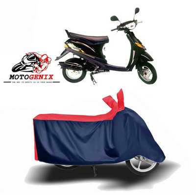 DeepShakshi AUTOMOTIVE Waterproof Two Wheeler Cover for Bajaj(Spirit, Red, Blue)
