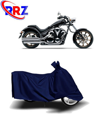 RRZ Two Wheeler Cover for Honda(VT 1300CX, Blue)